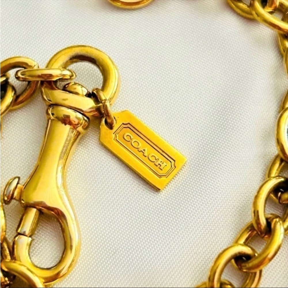 💰SOLD💰Vintage Coach Charm Bracelet - Picture 10 of 11